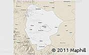 Classic Style 3D Map of Xinyang