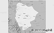 Gray 3D Map of Xinyang
