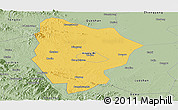 Savanna Style Panoramic Map of Xinyang