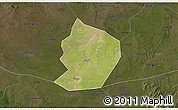 Satellite 3D Map of Xinye, darken
