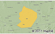 Savanna Style 3D Map of Xinye