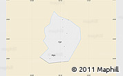 Classic Style Map of Xinye, single color outside