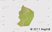 Satellite Map of Xinye, cropped outside