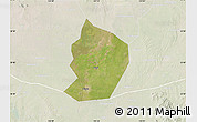 Satellite Map of Xinye, lighten
