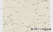 Shaded Relief Map of Xinye