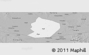 Gray Panoramic Map of Xinye