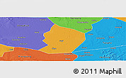 Political Panoramic Map of Xinye