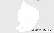 Silver Style Simple Map of Xinye