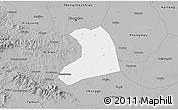 Gray 3D Map of Xinzheng
