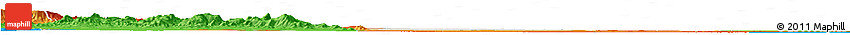 Shaded Relief Horizon Map of Xinzheng, political outside Shaded Relief Horizon Map of Xinzheng, political outside