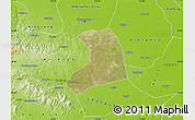 Satellite Map of Xinzheng, physical outside