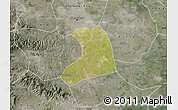 Satellite Map of Xinzheng, semi-desaturated