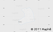 Silver Style Map of Xinzheng, single color outside