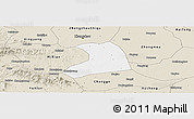 Classic Style Panoramic Map of Xinzheng