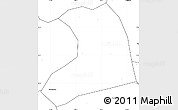 Blank Simple Map of Xinzheng