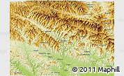 Physical 3D Map of Xixia