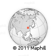 Outline Map of Yancheng