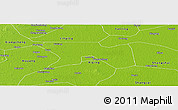 Physical Panoramic Map of Yancheng
