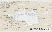 Classic Style 3D Map of Yu Xian