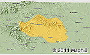 Savanna Style 3D Map of Yu Xian