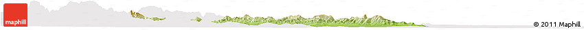Physical Horizon Map of Yu Xian, cropped outside