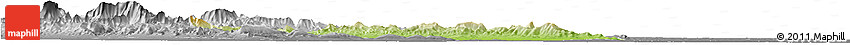 Physical Horizon Map of Yu Xian, desaturated Physical Horizon Map of Yu Xian, desaturated