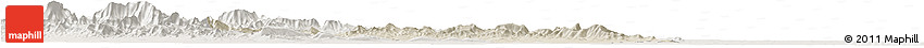 Shaded Relief Horizon Map of Yu Xian, lighten Shaded Relief Horizon Map of Yu Xian, lighten