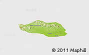 Physical Panoramic Map of Yu Xian, cropped outside