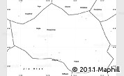 Blank Simple Map of Yu Xian