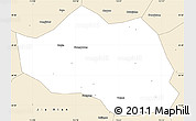 Classic Style Simple Map of Yu Xian