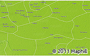 Physical 3D Map of Yuanyang