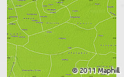 Physical Map of Yuanyang