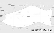 Silver Style Simple Map of Yuanyang