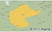 Savanna Style 3D Map of Zhengyang