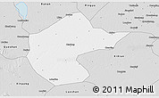 Silver Style 3D Map of Zhengyang