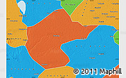 Political Map of Zhengyang