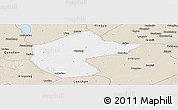 Classic Style Panoramic Map of Zhengyang