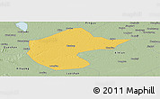 Savanna Style Panoramic Map of Zhengyang