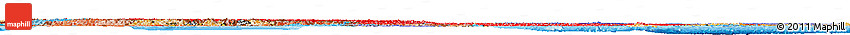 Flag Horizon Map of China, political shades outside, flag aligned to the middle Flag Horizon Map of China, political shades outside, flag aligned to the middle