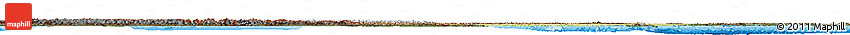 Physical Horizon Map of China, darken, land only