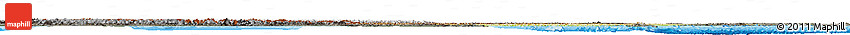 Physical Horizon Map of China, darken, semi-desaturated, land only
