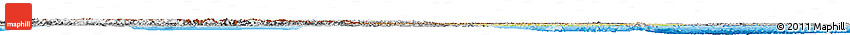 Physical Horizon Map of China, desaturated, land only