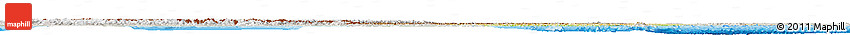 Physical Horizon Map of China, lighten, semi-desaturated, land only