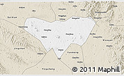 Classic Style 3D Map of Anlu