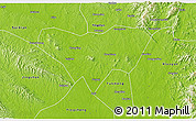 Physical 3D Map of Anlu
