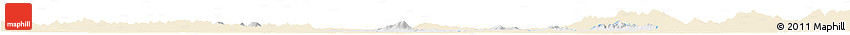 Classic Style Horizon Map of Anlu, single color outside