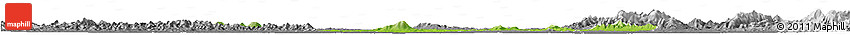 Physical Horizon Map of Anlu, desaturated