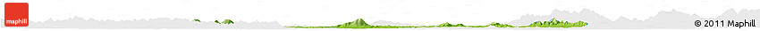 Physical Horizon Map of Anlu, single color outside