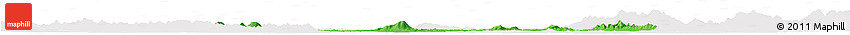 Political Horizon Map of Anlu, cropped outside