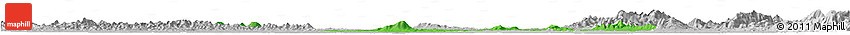 Political Horizon Map of Anlu, lighten, desaturated Political Horizon Map of Anlu, lighten, desaturated